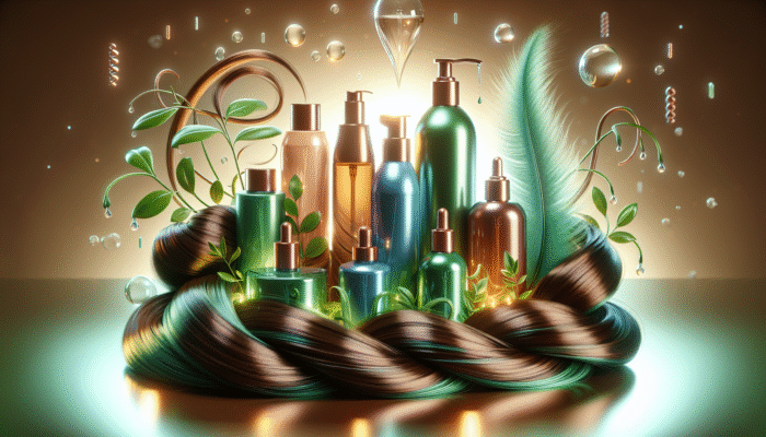 Selecting Optimal Hydrating Products for Effective Care: Leave-in conditioners and serums with hyaluronic acid for hydrated hair.