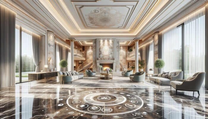 Luxury Marble Flooring Options for Midlothian Homes