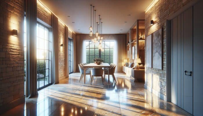 Travertine Floor Polishing for Elegant Home Revitalization