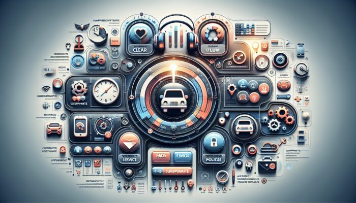 User-friendly car rental website featuring clear pricing, transparent policies, and responsive customer service.