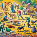 Community Cleanups With Dogs for a Greener Planet