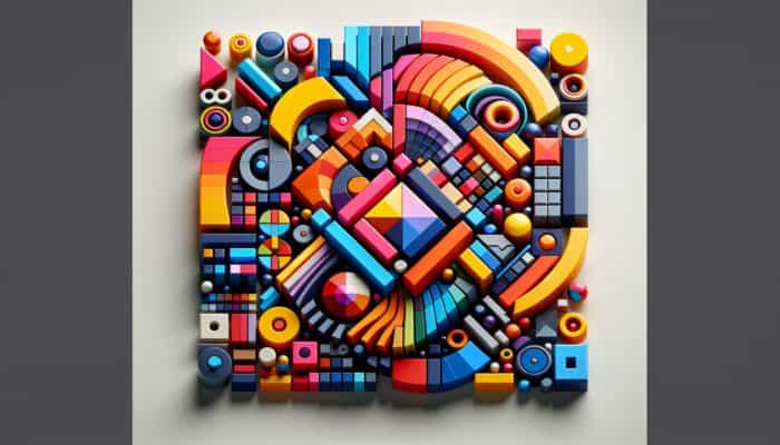 Bold Uniform Designs with Block Colour Techniques