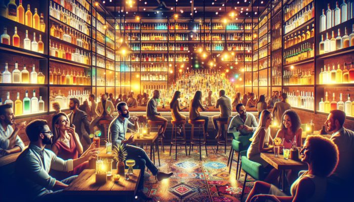 Las Vegas bars featuring extensive tequila selections and unique cocktails in an energetic atmosphere.