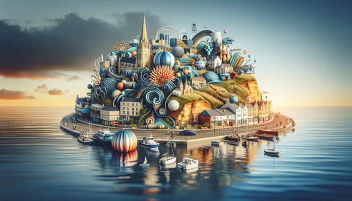 Instagram Marketing in Sidmouth for Small Business: A vibrant Instagram feed showcasing Sidmouth's small businesses, landscapes, and culture, effectively engaging the local audience.