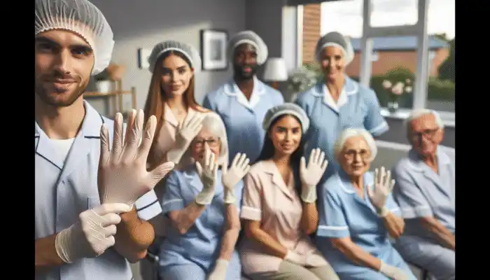 Disposable Gloves Available in the UK for Care Home Staff